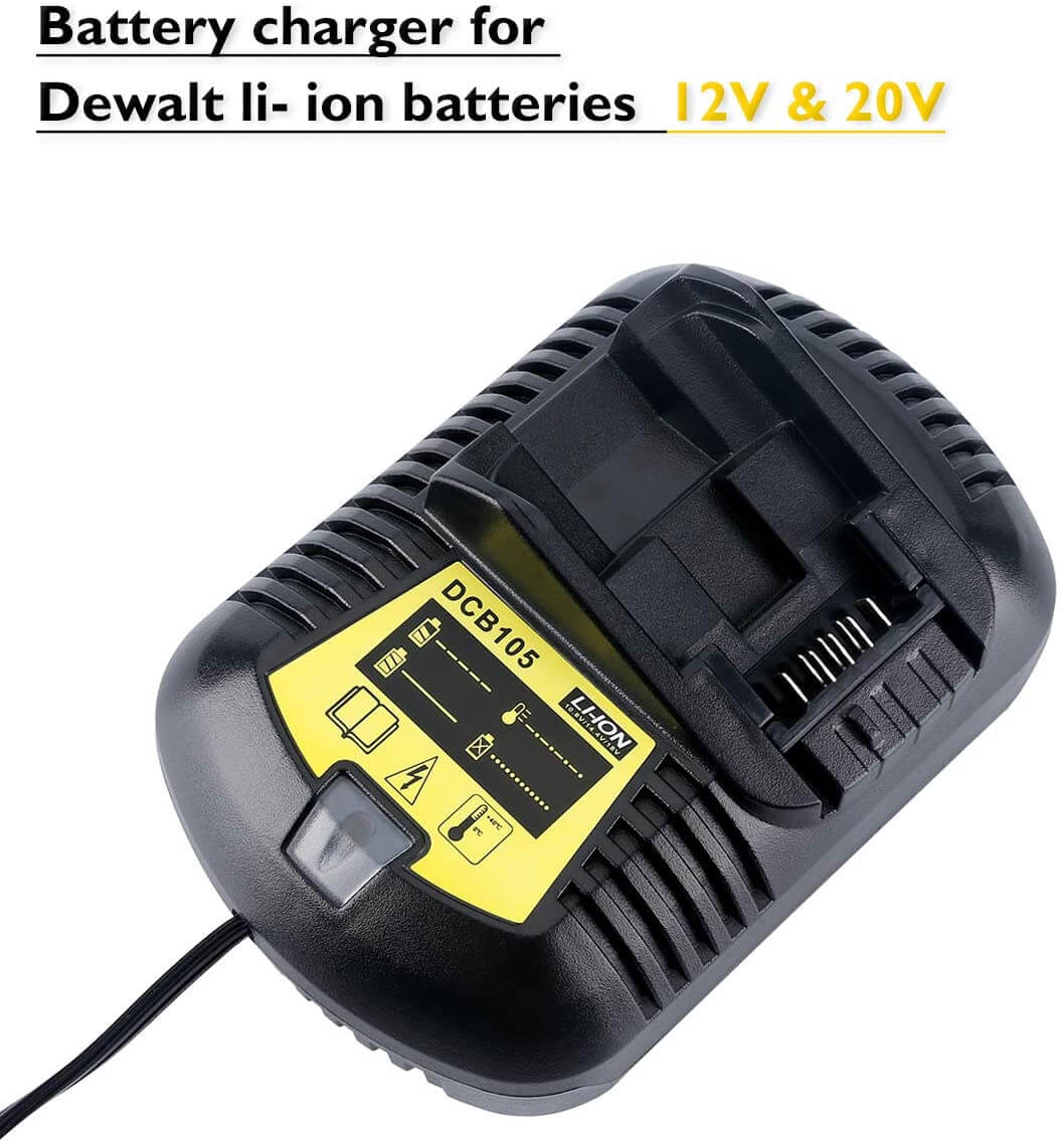 Replacement Dewalt battery charger DCB105 Battery 5000 mAh - Image 6