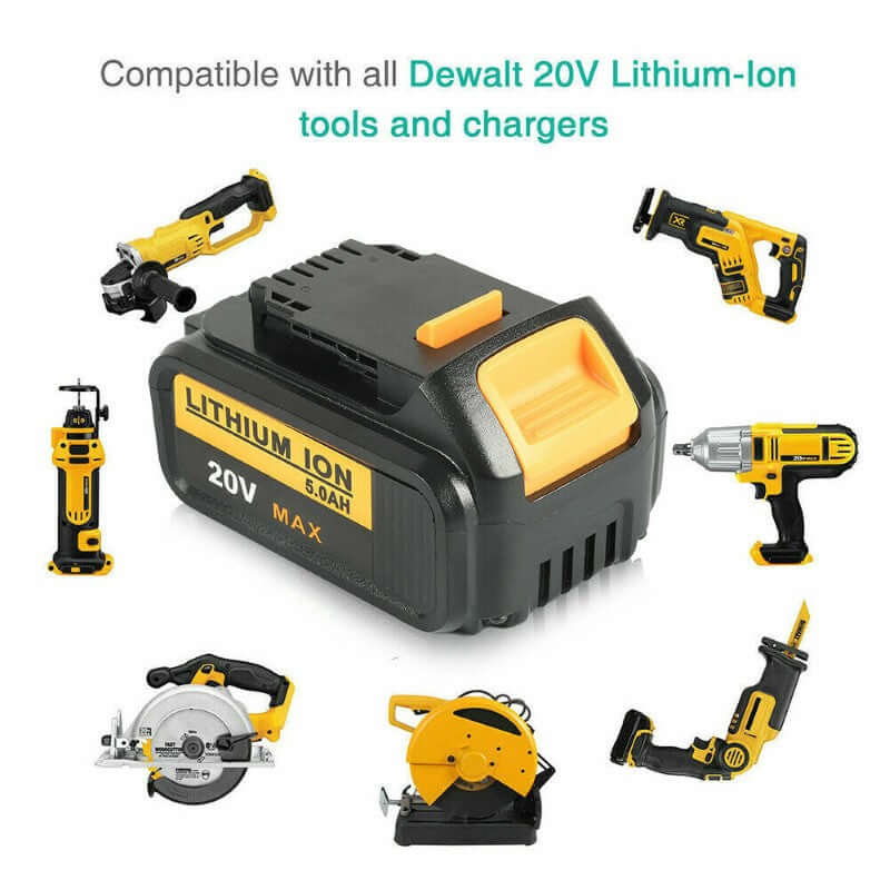 Replacement Dewalt battery charger DCB105 Battery 5000 mAh - Image 9