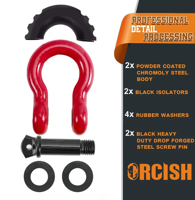 D Ring Shackle for Off-Road Vehicle Recovery - Image 7