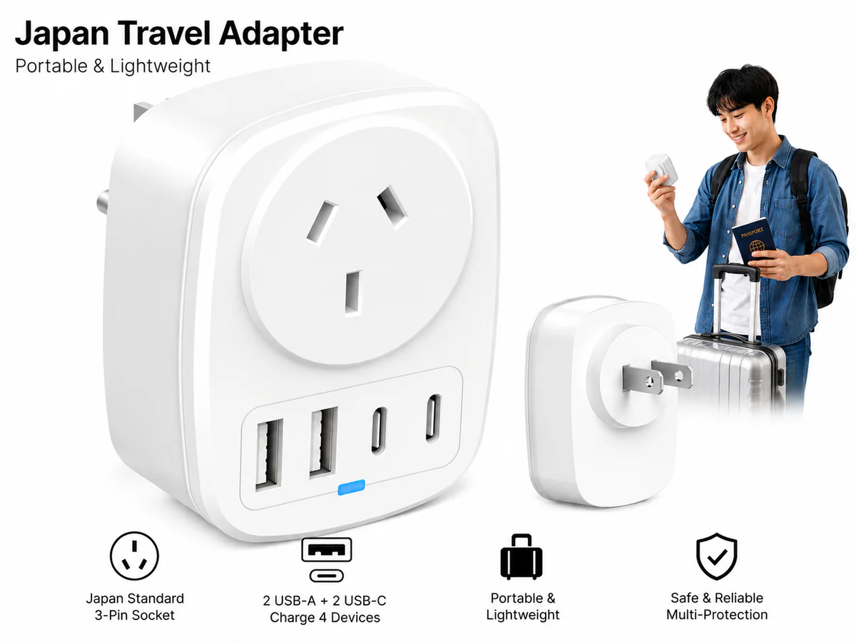 Japan Travel Adapter - Image 2