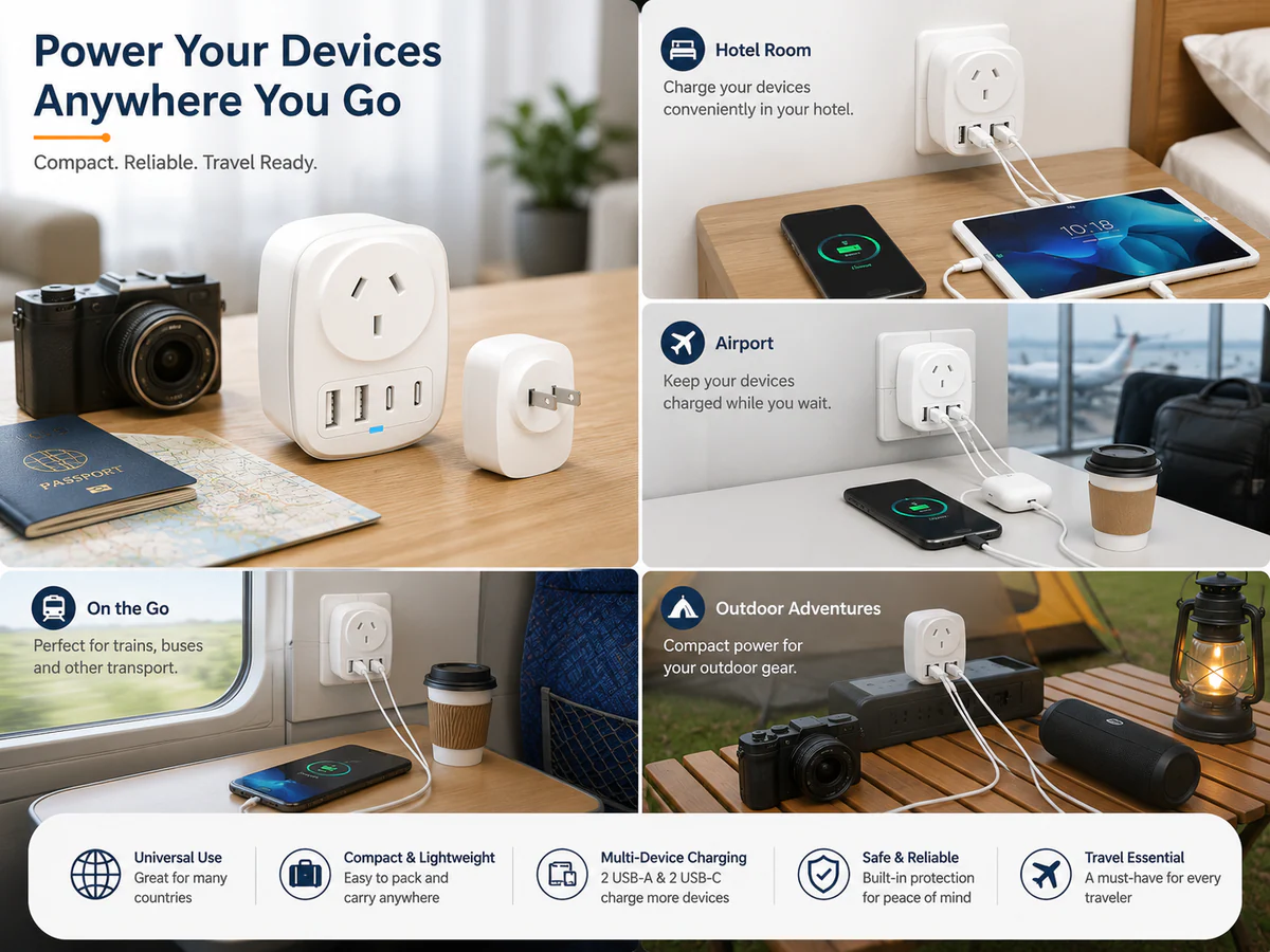 Japan Travel Adapter - Image 3
