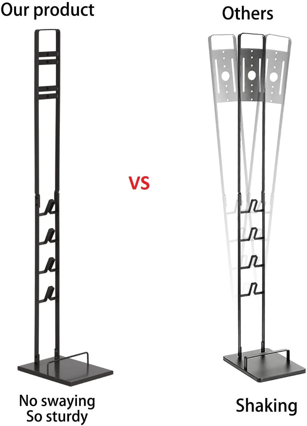 Freestanding Vacuum Stand For Dyson V6 7 8 V10 Compatible - Image 8
