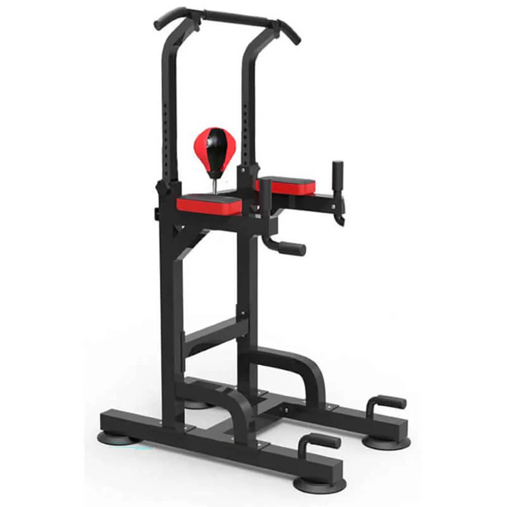 Power Tower Dip Stand Pull Up Bar – Adjustable Home Gym Workout Station 100kg