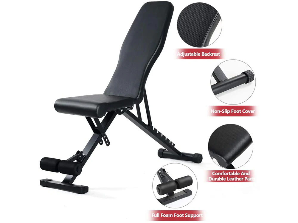 Weight Bench Adjustable Utility Weight Bench Workout Bench - Image 11