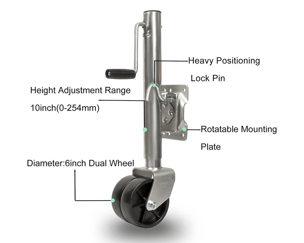 Jockey Wheel 1500lbs - Image 4