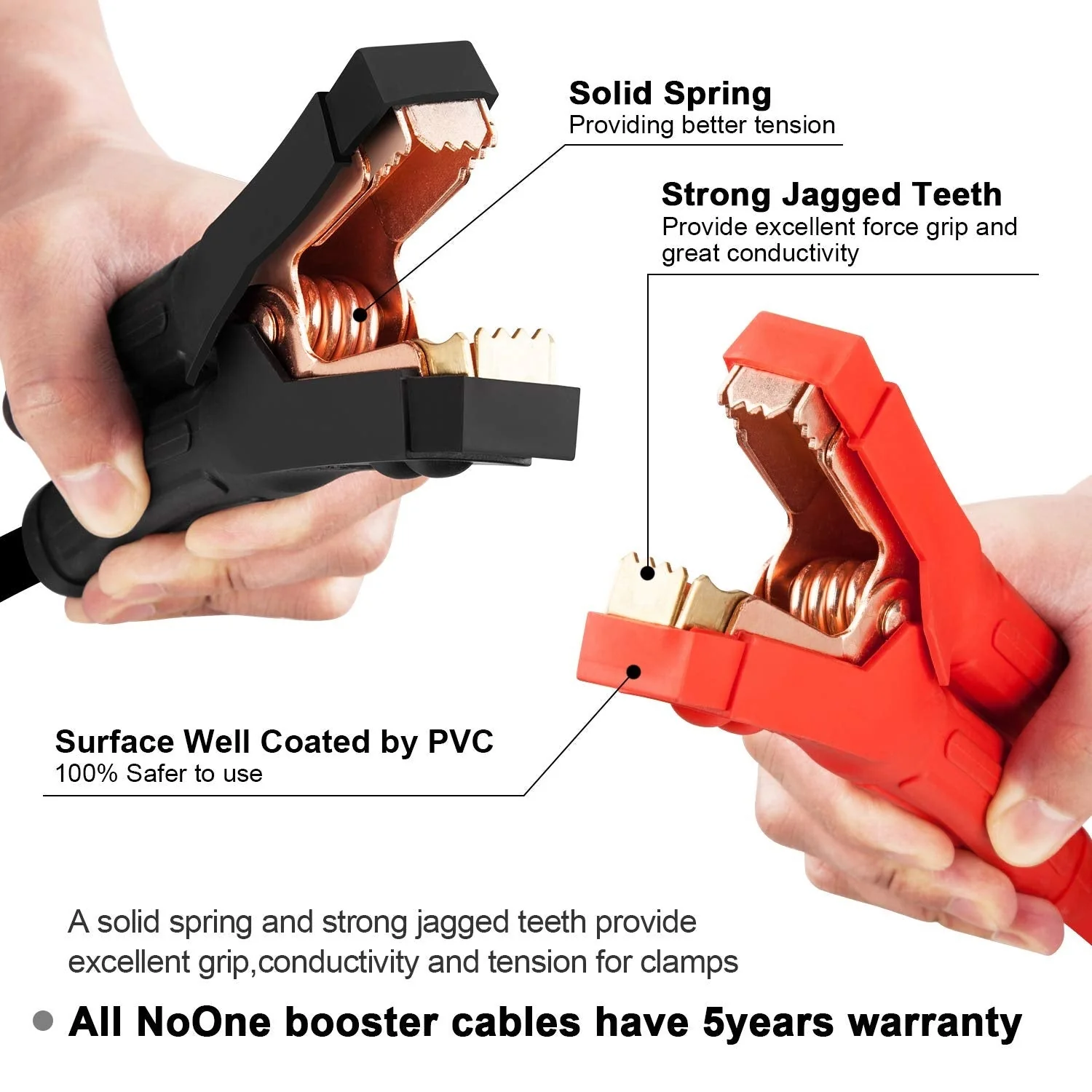 Jumper Leads Heavy Duty Booster Cables - Image 4