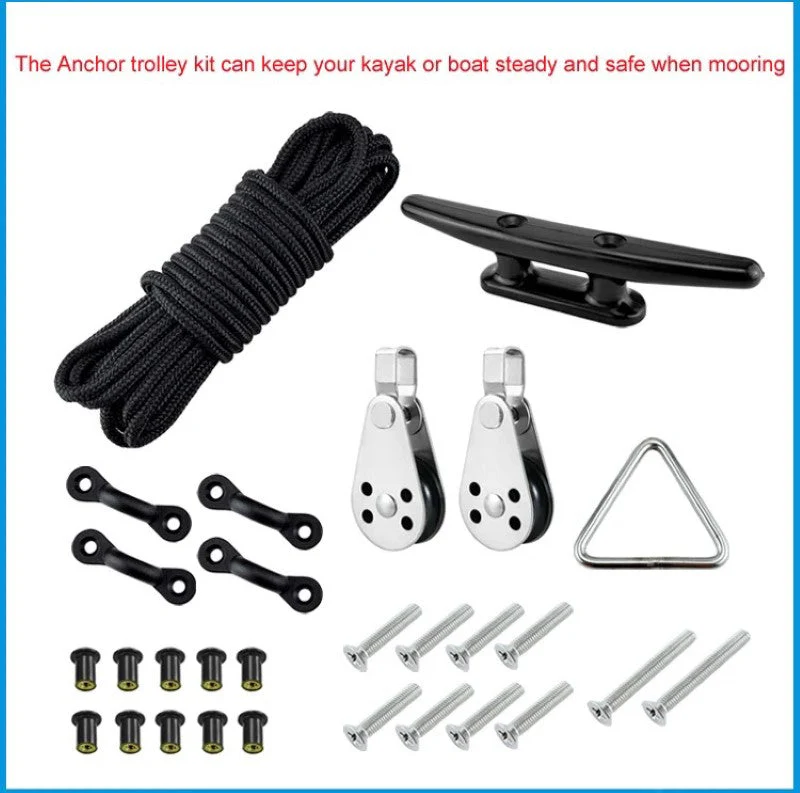 Kayak Canoe Anchor Trolley Kit - Image 6