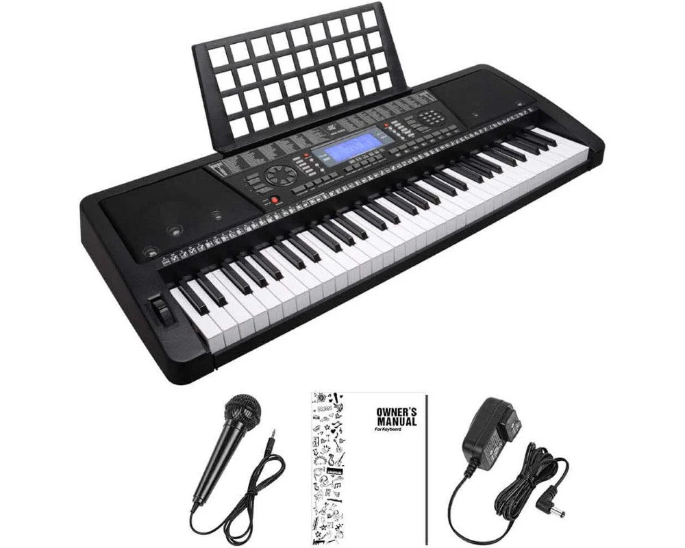 Keyboard Piano 61 Key LCD Display - Image 10