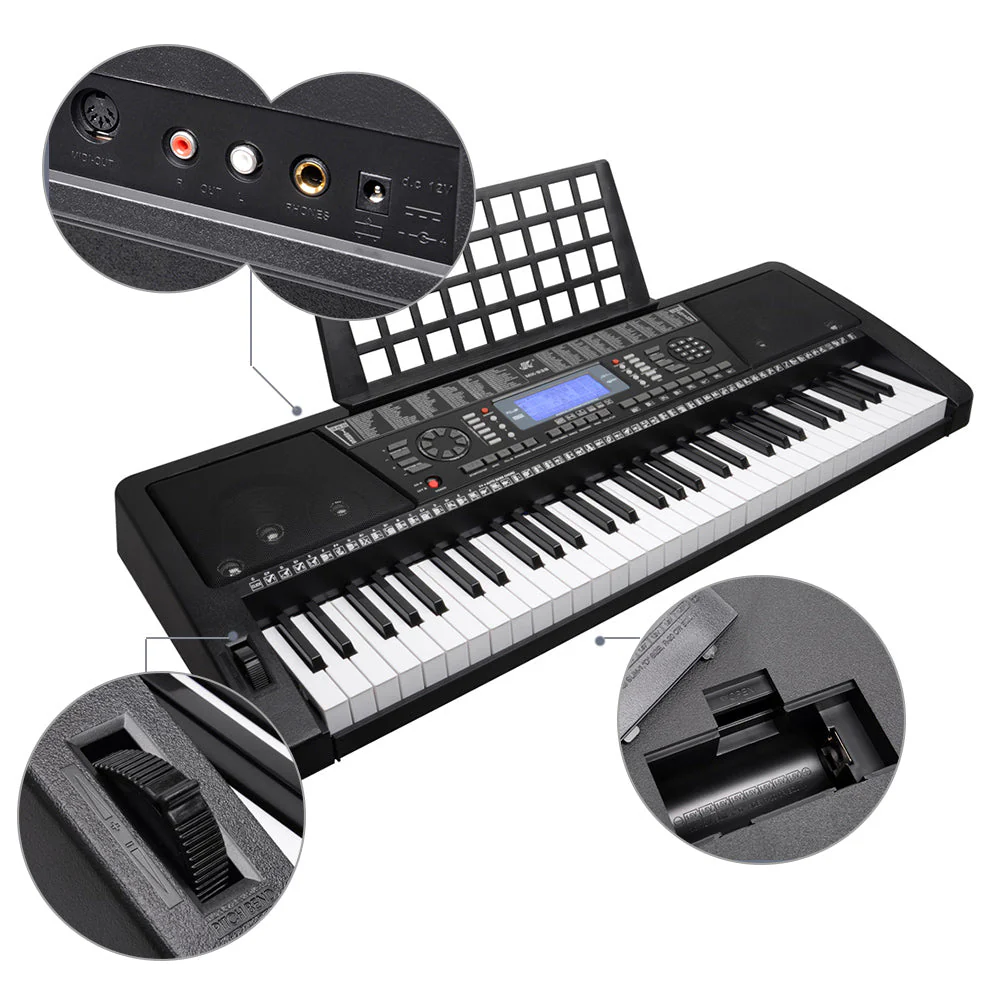 Keyboard Piano 61 Key LCD Display - Image 4