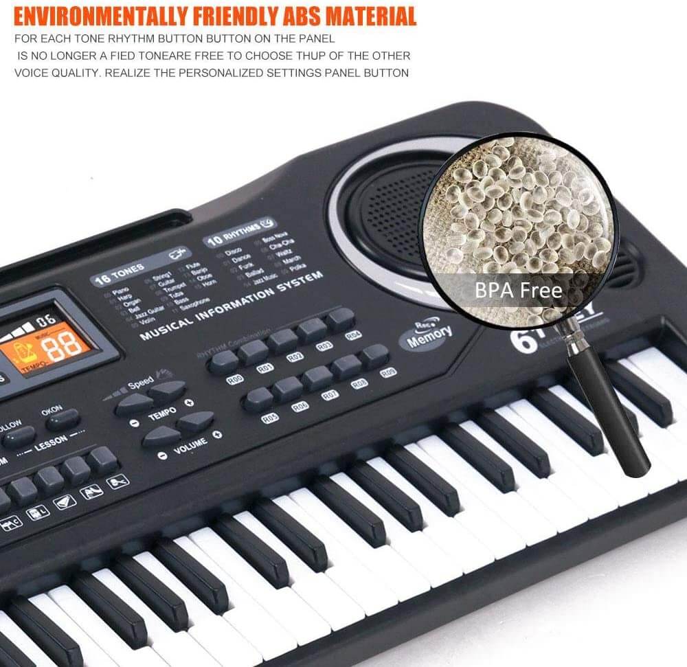 Electronic Keyboard Piano Piano 61-Keys - Image 11