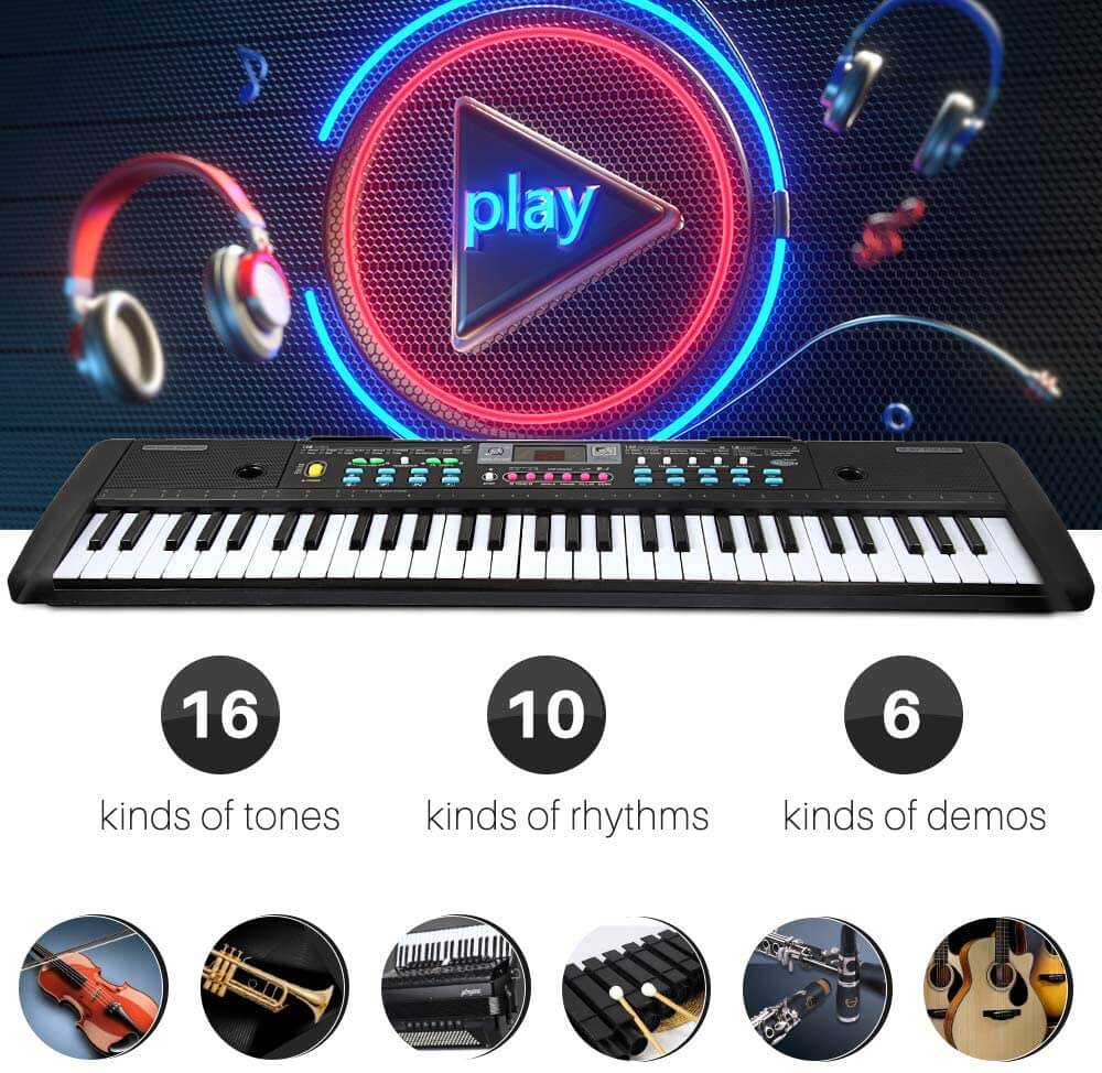 Electric Keyboard Piano 61 Keys - Image 3