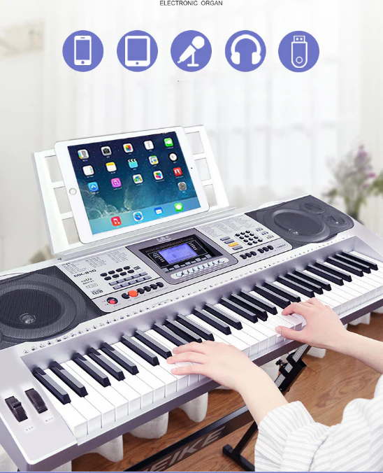 MK-810 61 Key Piano Keyboard - Image 7