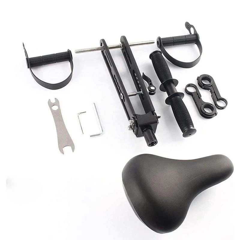 Kids Bike Seat and Handlebar Pack (2-5 years) Mounted Bicycle Saddle Seat child’s  Seat child Bike Seat - Image 8