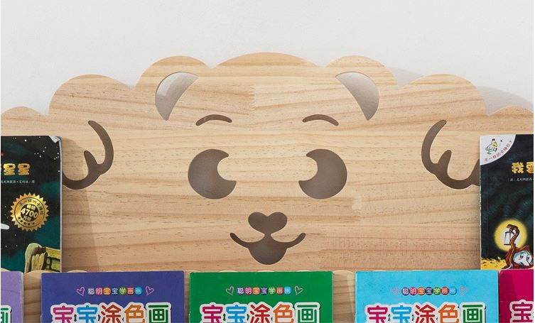 Kids Book Rack Storage Bookshelf - Image 4