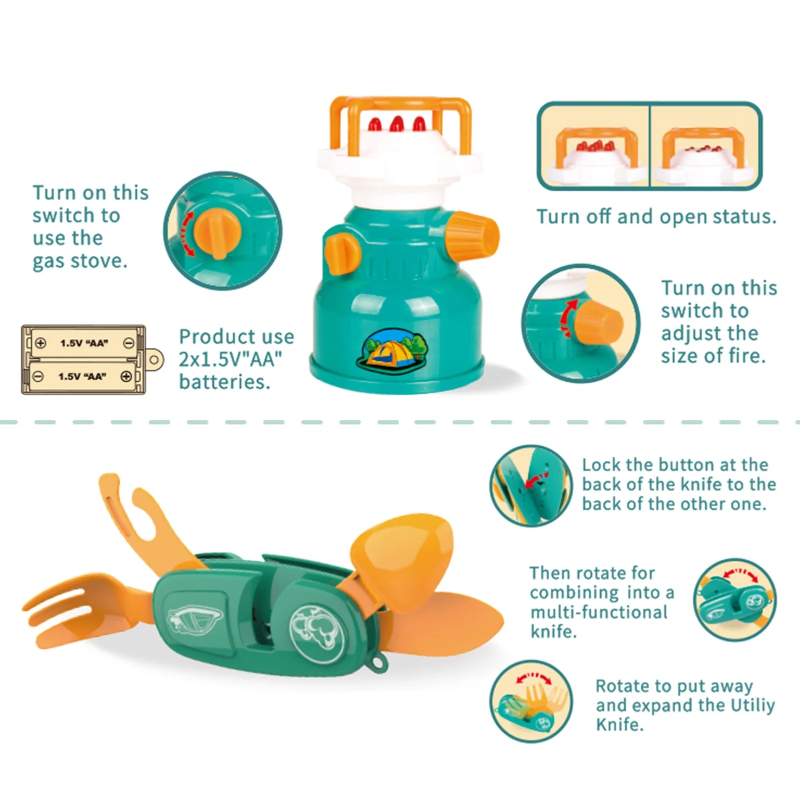 Kids Camping Tent Set - Image 5