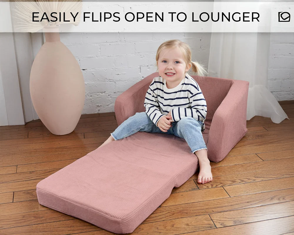 Kids Convertible Chair Toddler Couch - Image 4