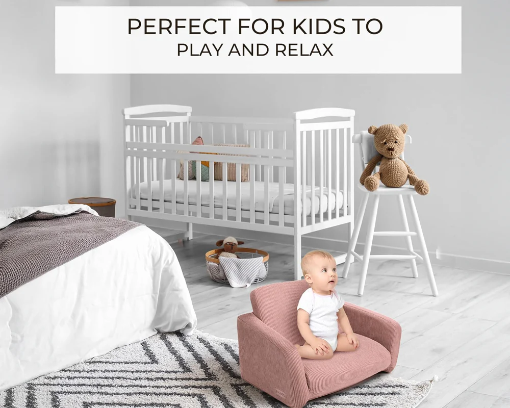 Kids Convertible Chair Toddler Couch - Image 5