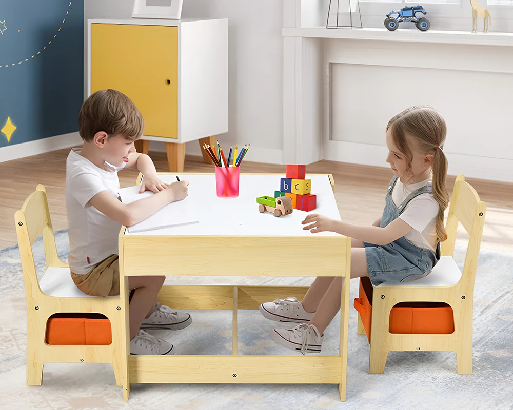 Table and Chairs Set - Study Desk - Image 7