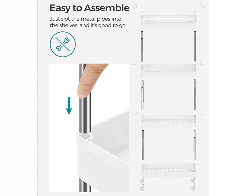 Kitchen Storage Trolley - Image 4