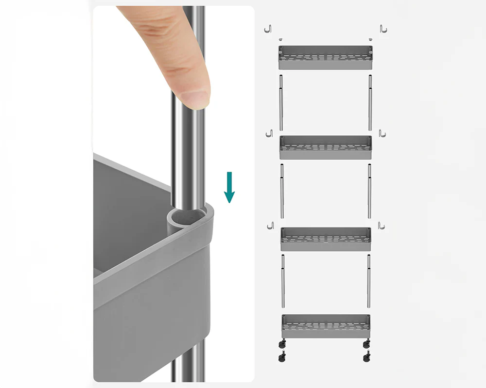Kitchen Storage Trolley - Image 2