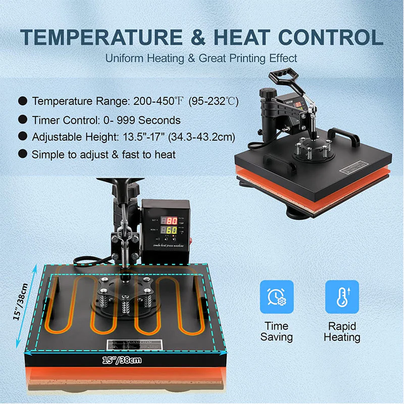 Heat Press Machine T-Shirt Printer - Image 6