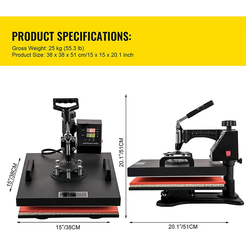 Heat Press Machine T-Shirt Printer - Image 9
