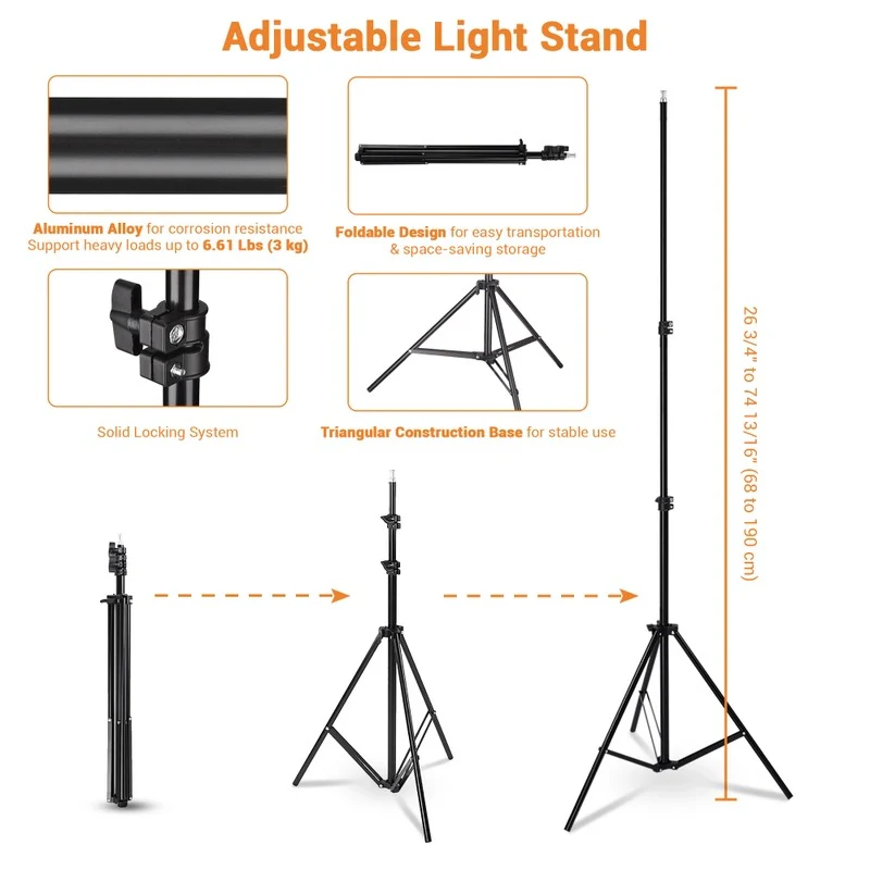 Softbox Lighting Kit Professional Photography Light Studio Kits - Image 3