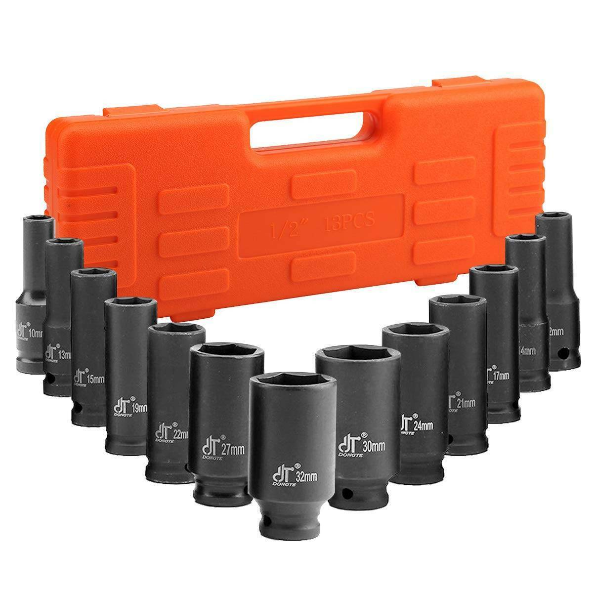1/2" Deep Impact Socket Set 10-32mm - Image 5