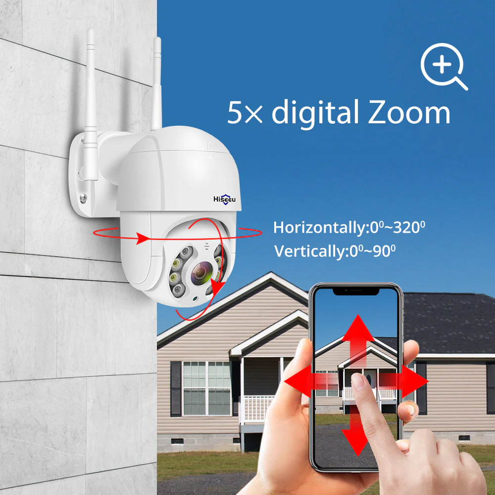 3MP PTZ Outdoor Security Camera with 32Gb SD Card - Image 11