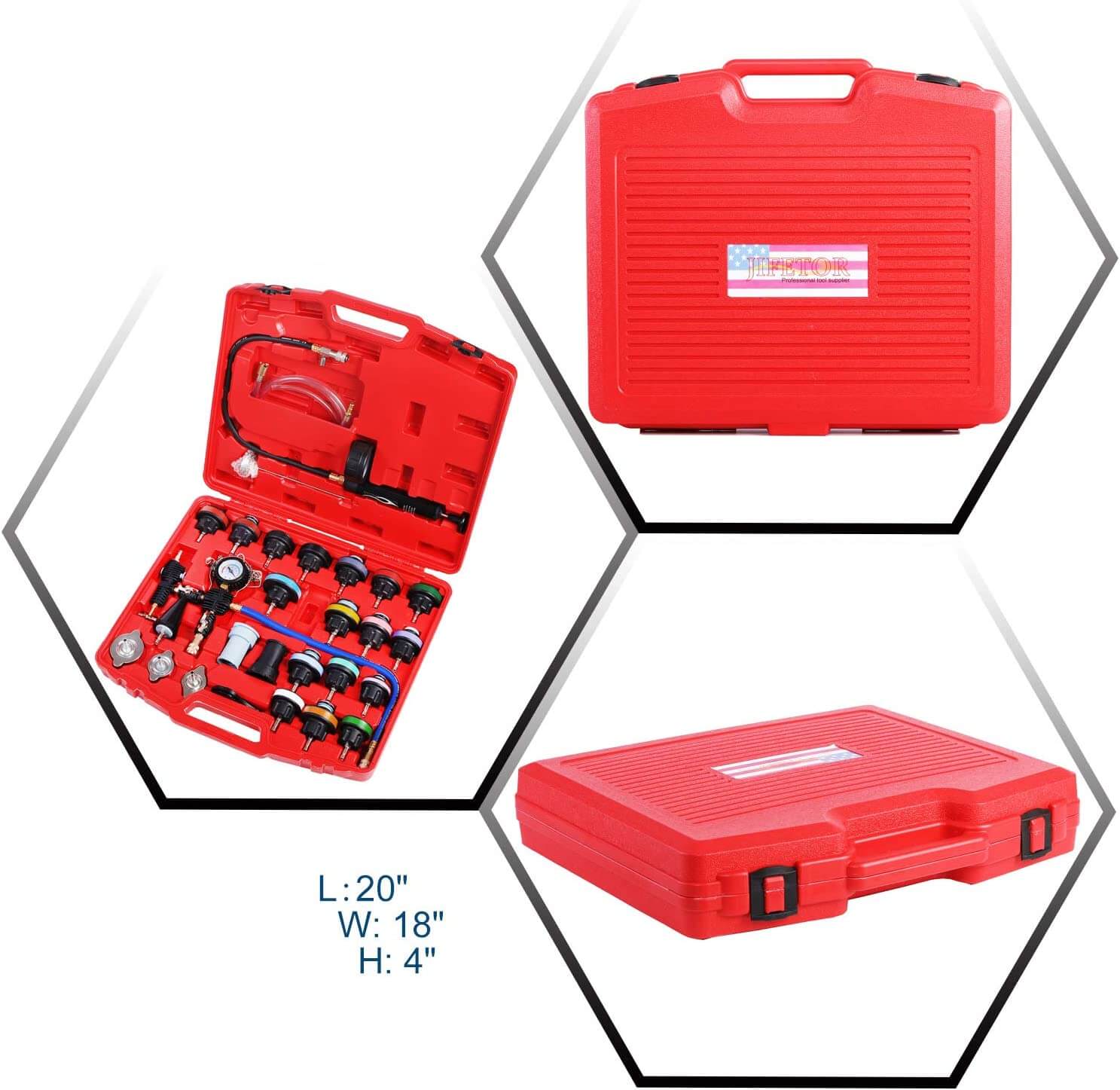 28Pc Radiator Pressure Test Set - Image 10