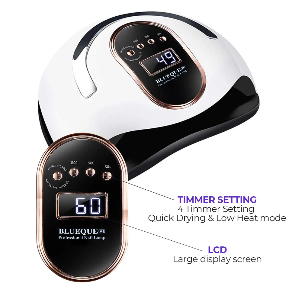LED Nail Dryer Lamp 168W - Image 6