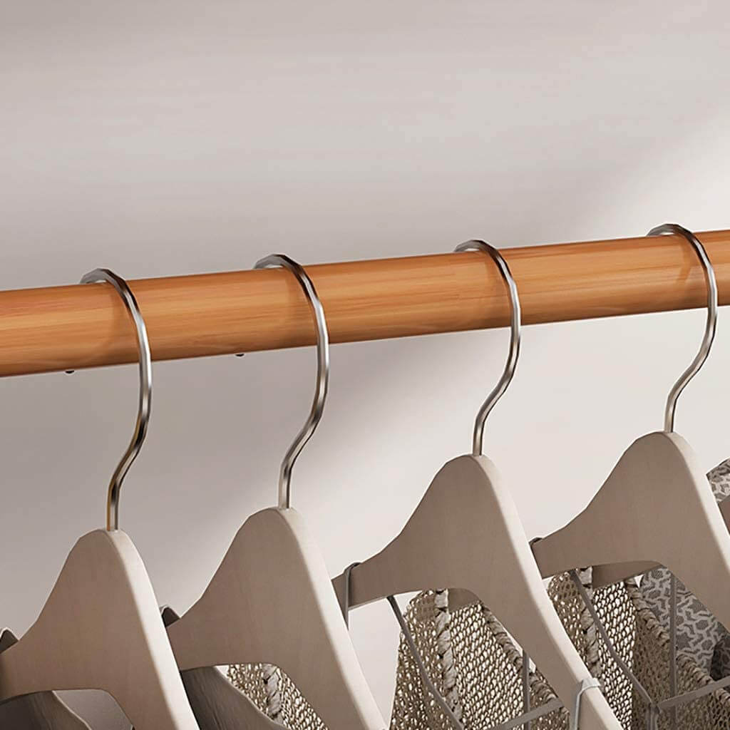 Bamboo Wardrobe 1.1m wide 1.4m High 40cm Wide - Image 9