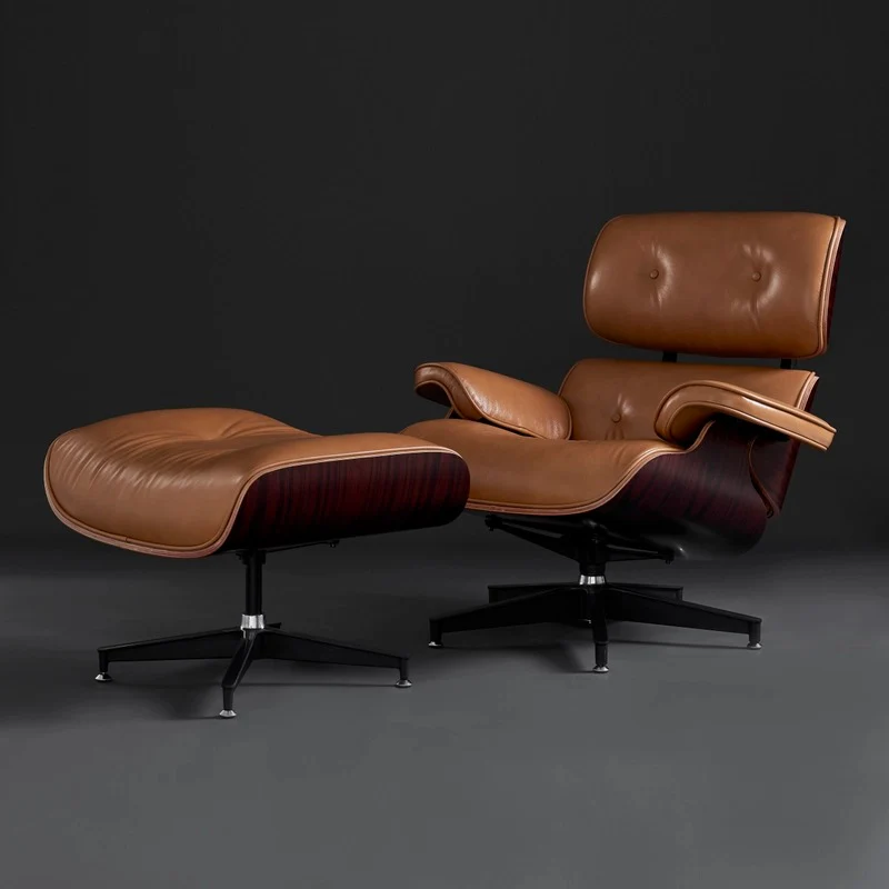 Replica Chair with Ottoman - Image 4