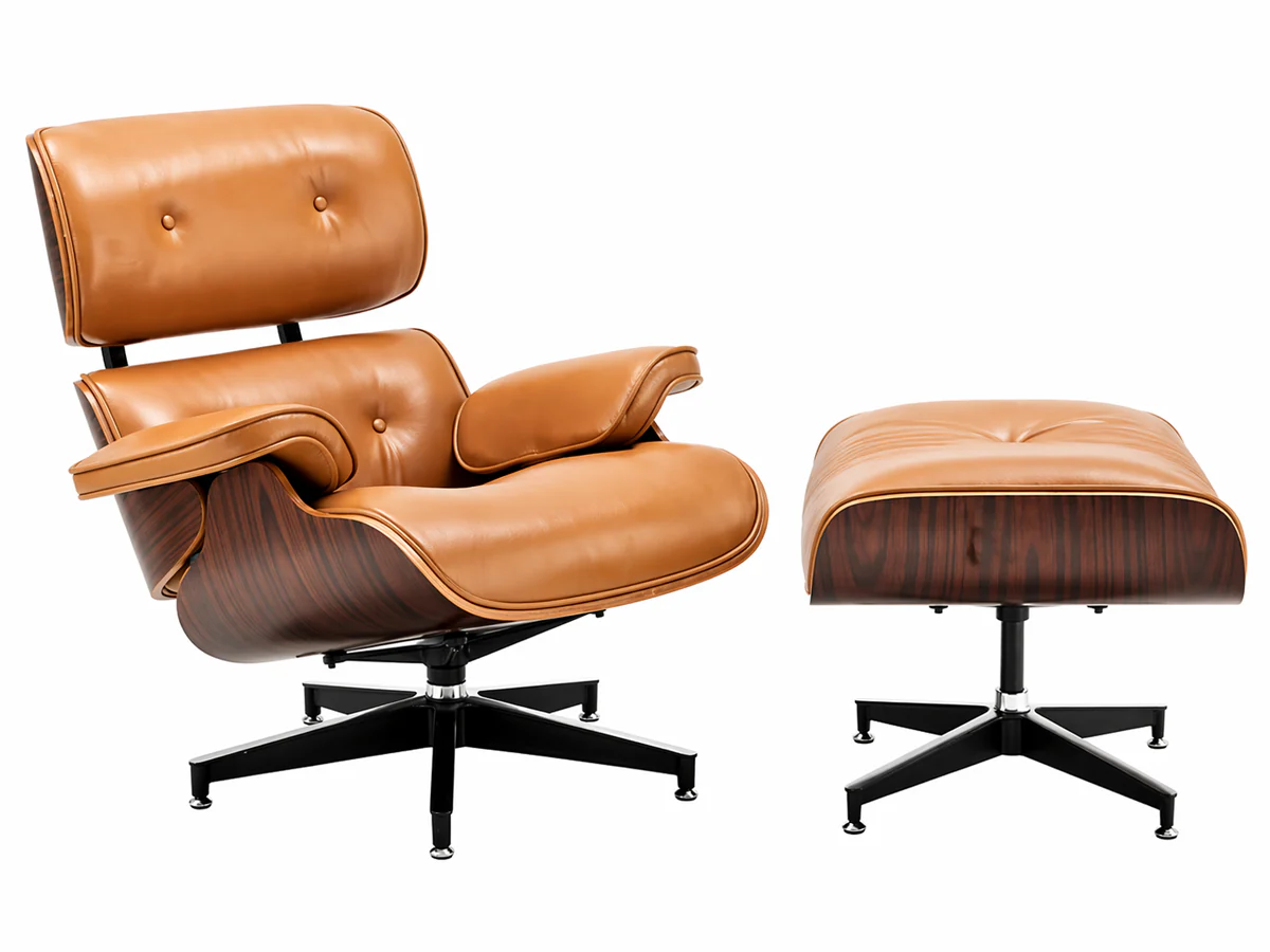 Replica Chair with Ottoman - Image 8