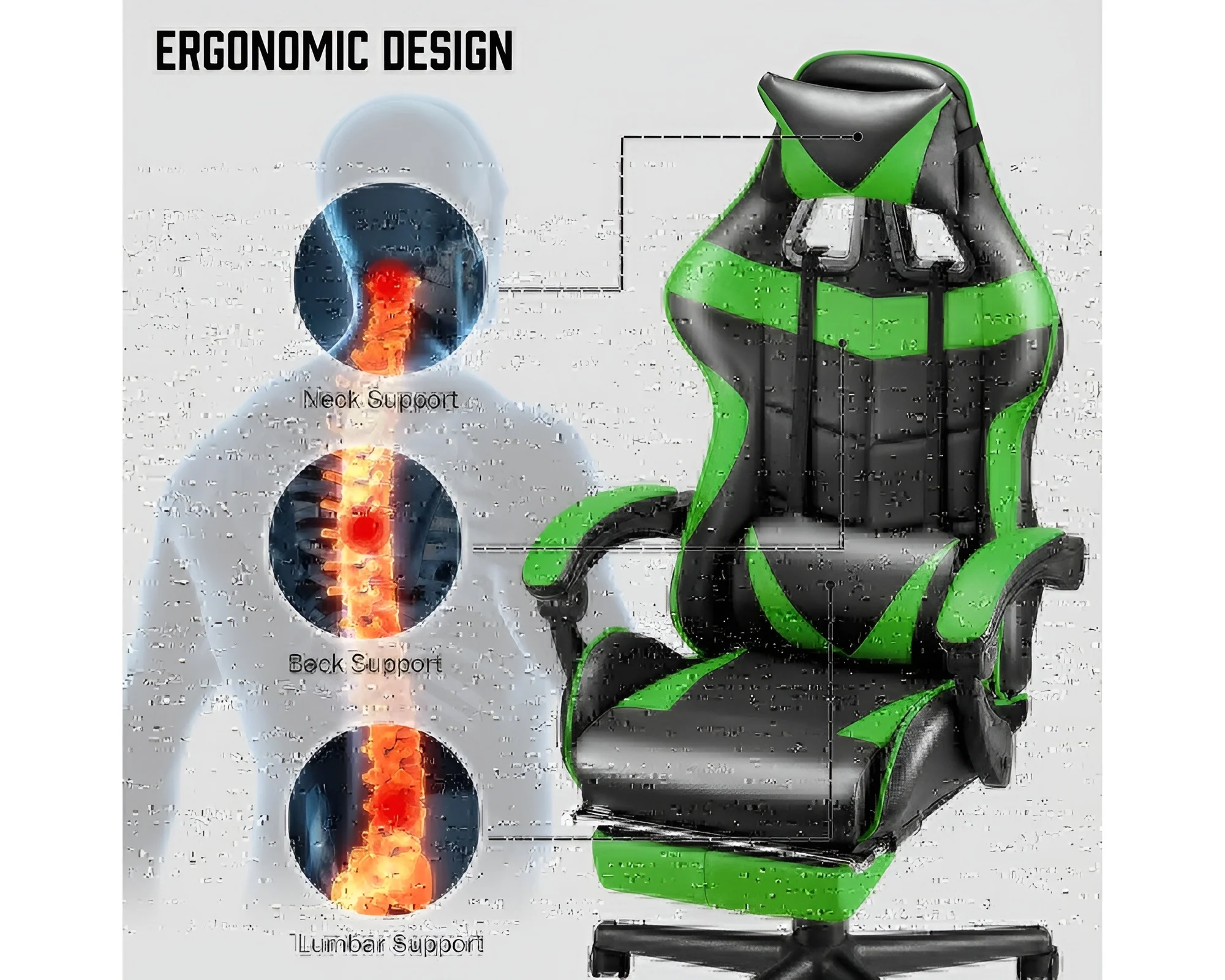 Gaming Chair Office Chair - Image 3