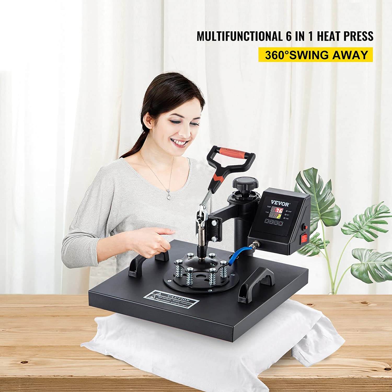 Heat Press Machine Transfer T-Shirt Printer - Image 2