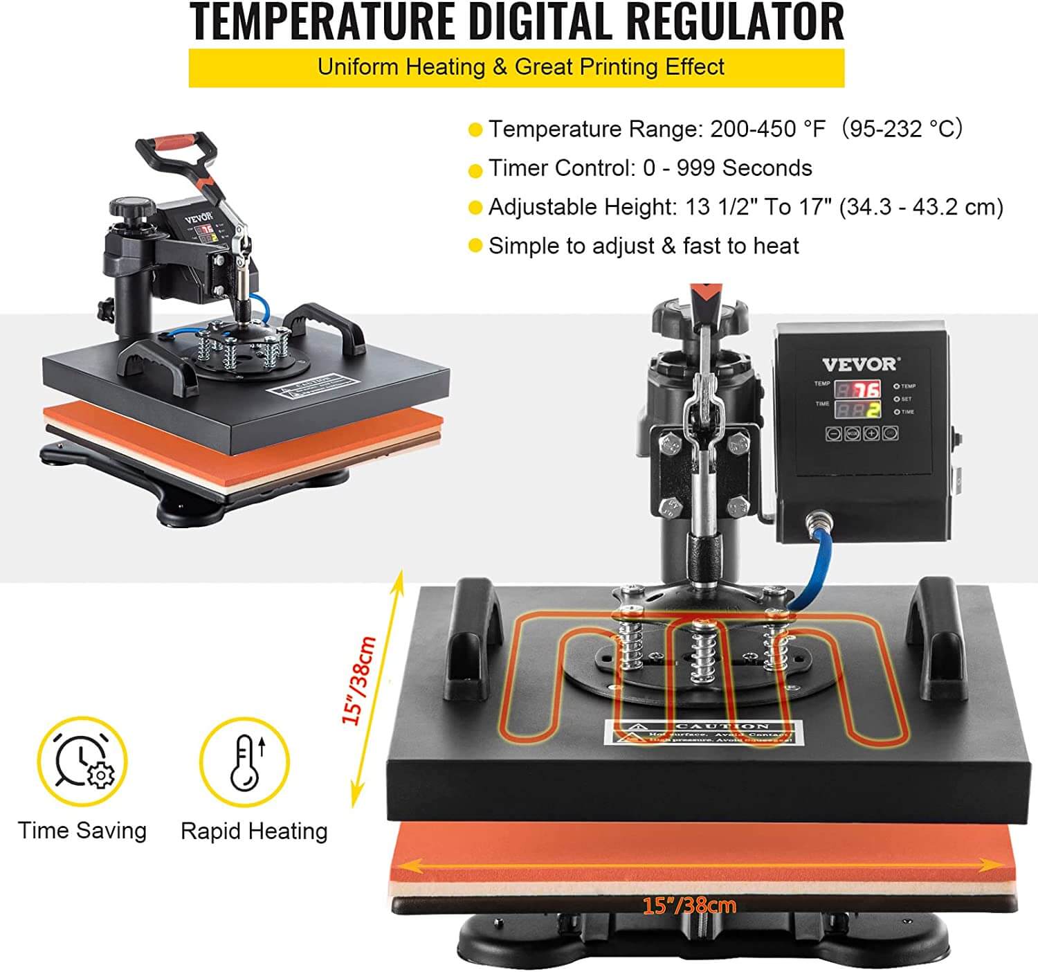 Heat Press Machine Transfer T-Shirt Printer - Image 3