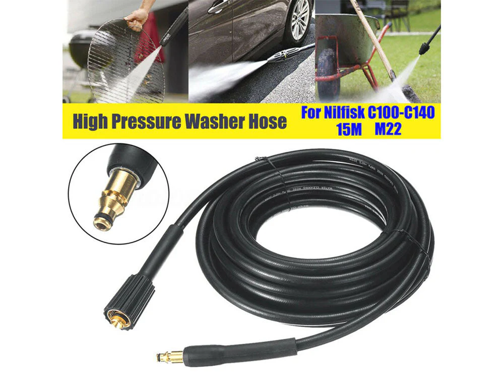 High Pressure Washer Cleaning Hose for STIHL/NILFISK/GERNI 15M - Image 9