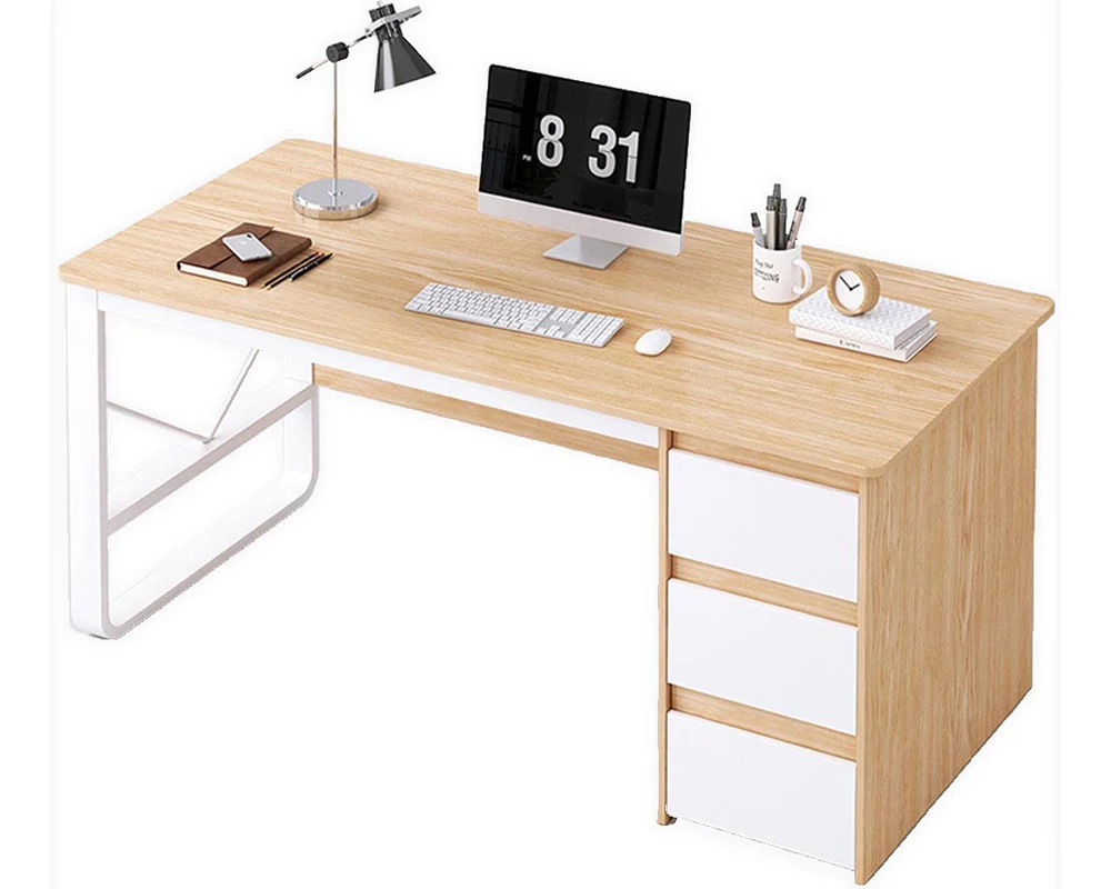 Computer Desk with Drawers - Image 9