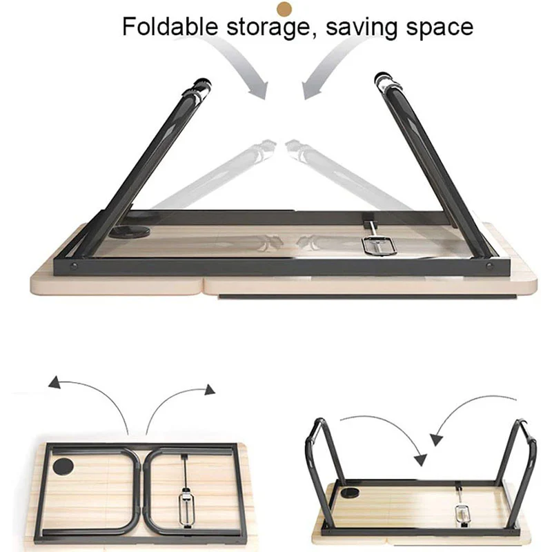 Laptop Desk Bed Tray Table - Image 3