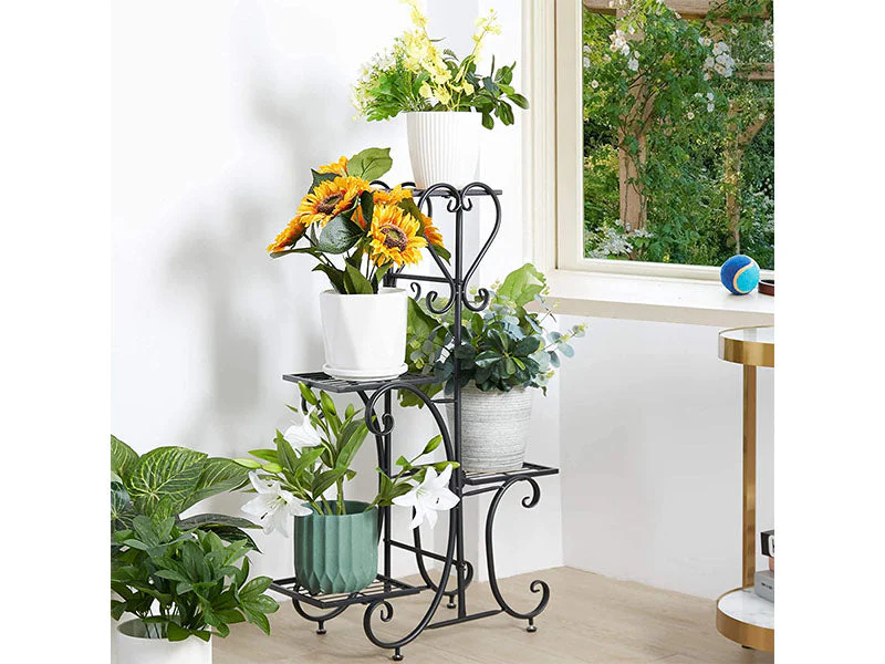 Metal Plant Stand 4 Tier - Image 6