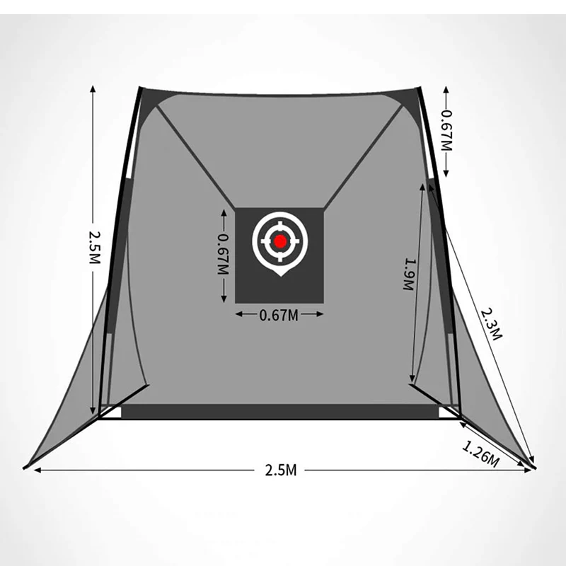 PGM Golf Hitting Cage 2.5M - Image 5