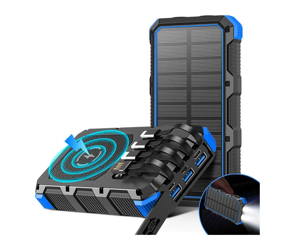 Wireless Solar Power Bank 36800mAh - Image 6