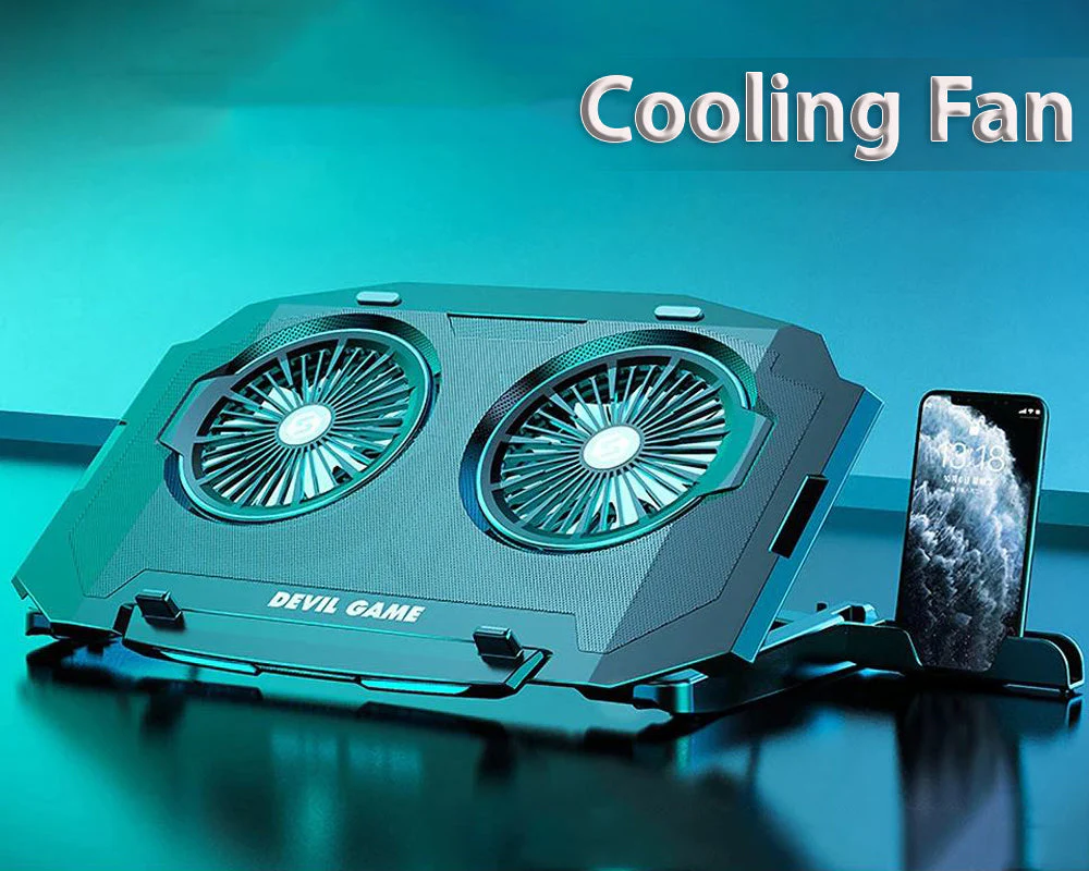 Laptop Cooler Gaming Cooling Pad - Image 5