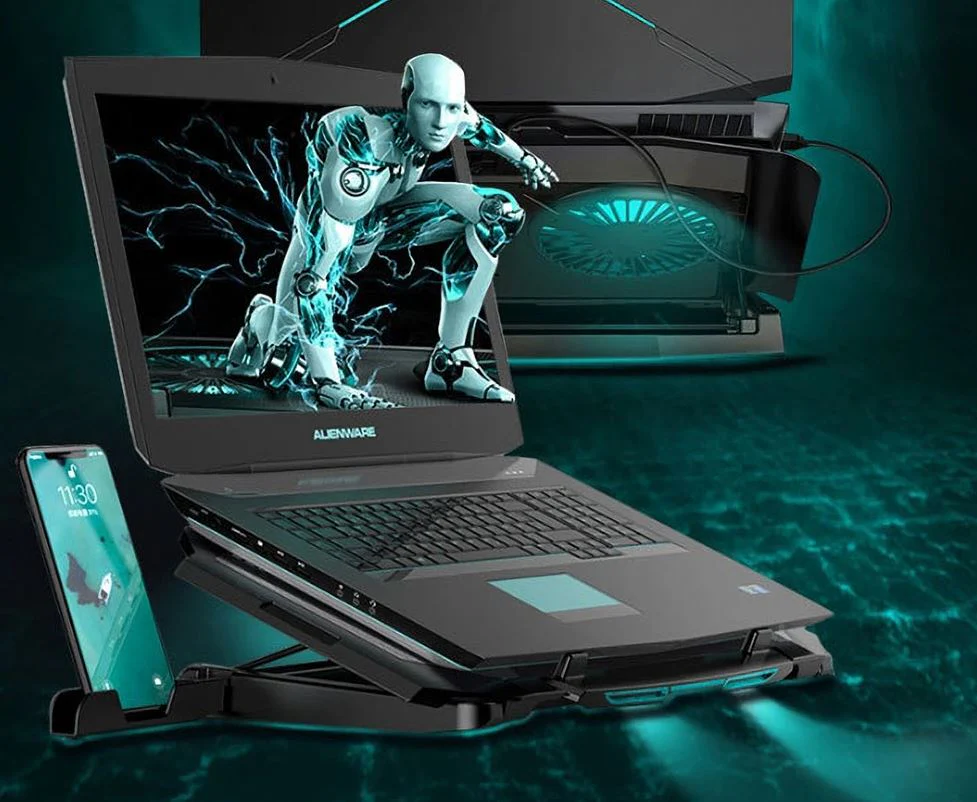 Laptop Cooler Gaming Cooling Pad - Image 6