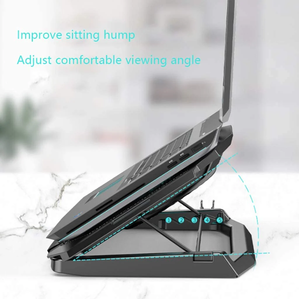 Laptop Cooler Gaming Cooling Pad - Image 8