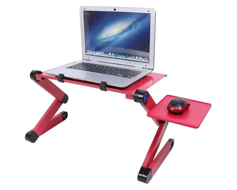 Laptop Stand – Adjustable Laptop Stand Portable Laptop Table with Cooling Fans and Mouse Pad - Image 7