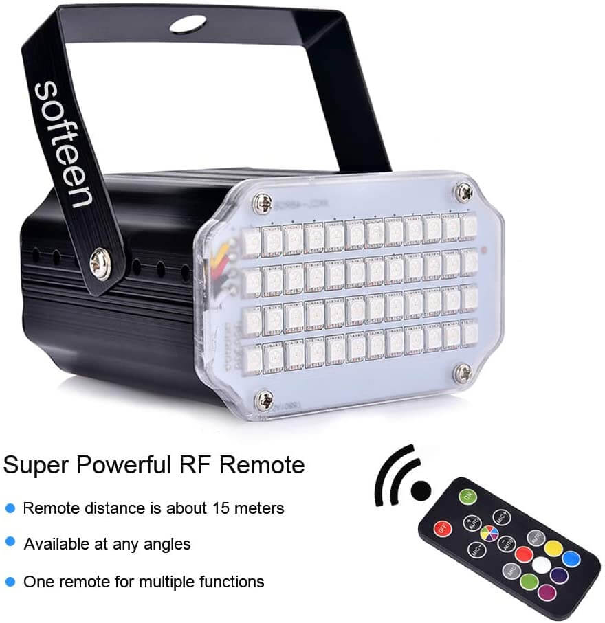 Christmas Stage Lights with Remote Control Adjustable Speed 7 Modes - Image 6