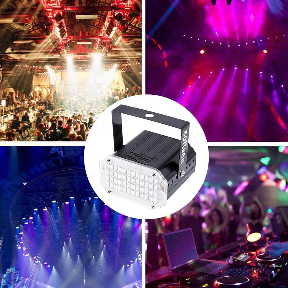 Christmas Stage Lights with Remote Control Adjustable Speed 7 Modes - Image 8