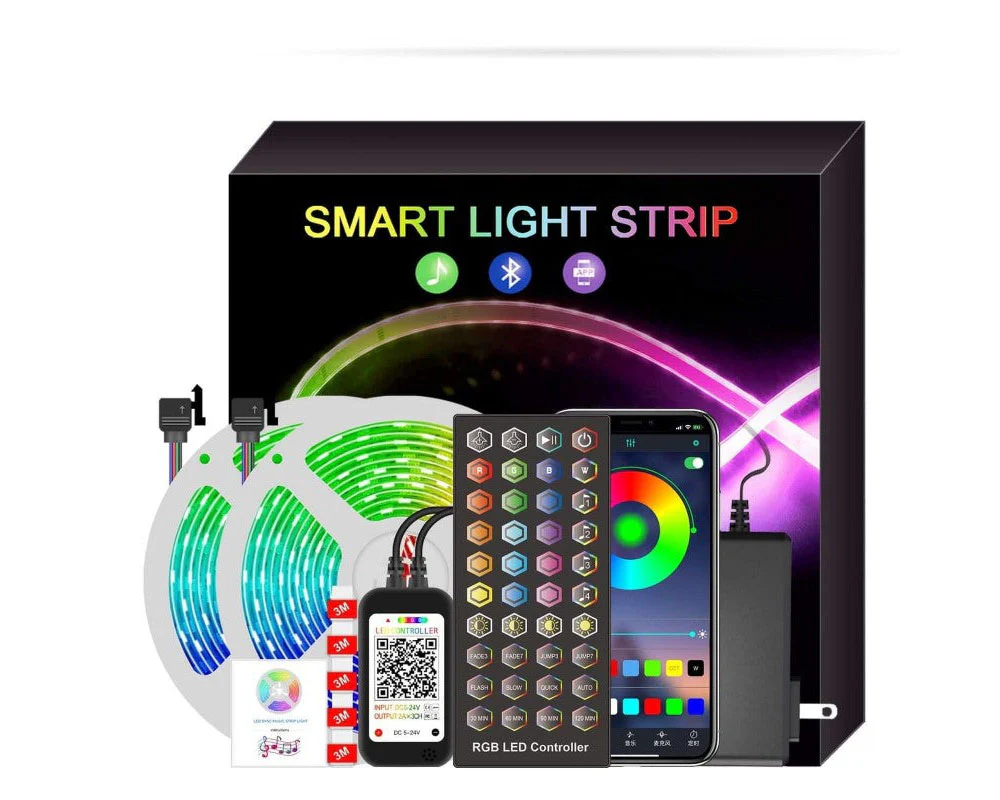 LED Strip Lights 20M 5050RGB 24key Remote - Image 2